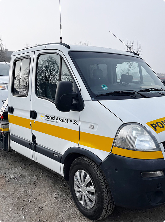 Zdięciej lawety firmy Road Assist